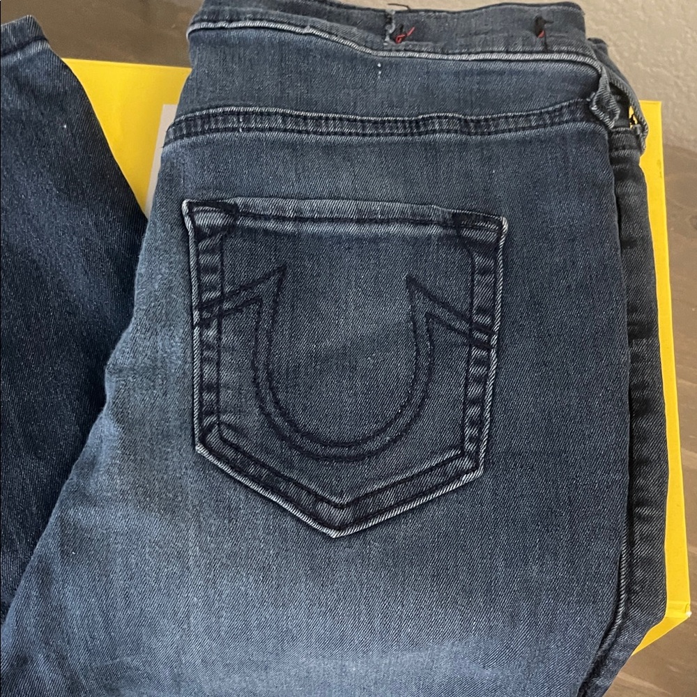 True Religion Women's Skinny Jeans - Dark Blue